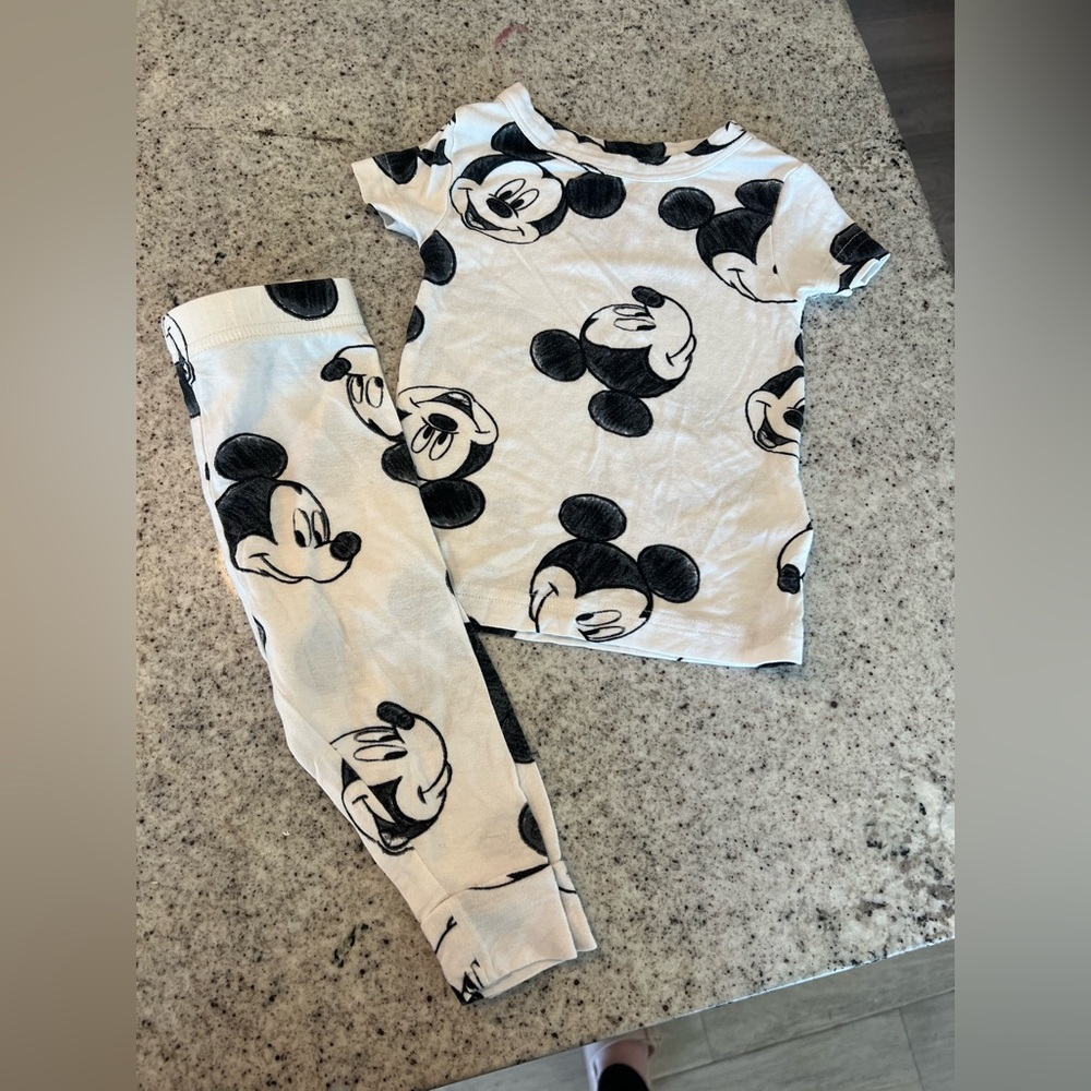 Disney Mickey Mouse pajamas 12 months baby